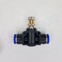 Быстросъем игольчатый кран 12мм