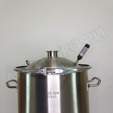 Куб перегонный ЛЮКС 36л кламп 3"