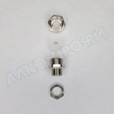 Ниппель М12 латунный