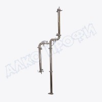 Самогонный аппарат ПРОИЗВОДИТЕЛЬ 1.5 на кубе ЛЮКС 28л