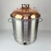 Куб перегонный ЛЮКС 50л с медной крышкой 4"