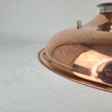 Крышка купольная медная для куба с внутр.диам. 36см 2"